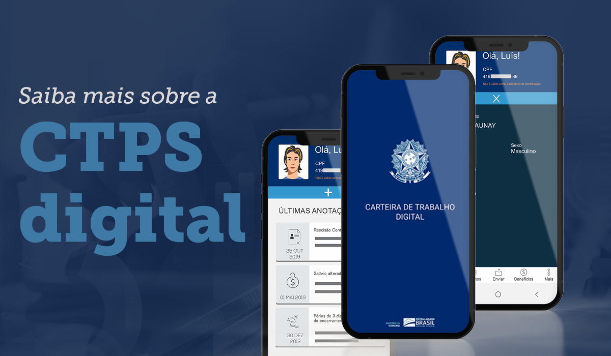 Carteira de Trabalho (CTPS) física x digital